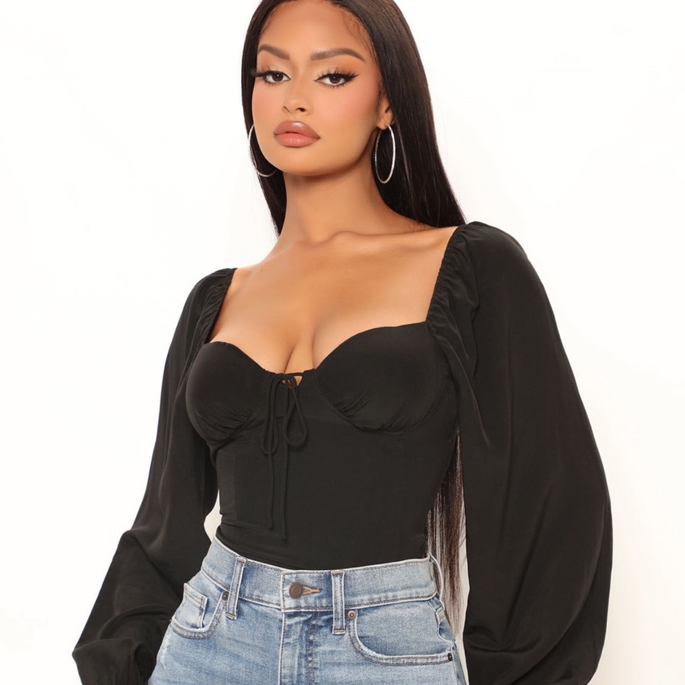 Black Midnight City Top